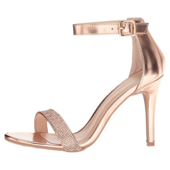 Madden Girl Rylie Rose Gold Sandals size 8.5 - Picture 3 of 6